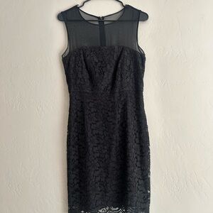 Diane Von Furstenberg Black Strapless Cocktail Dress